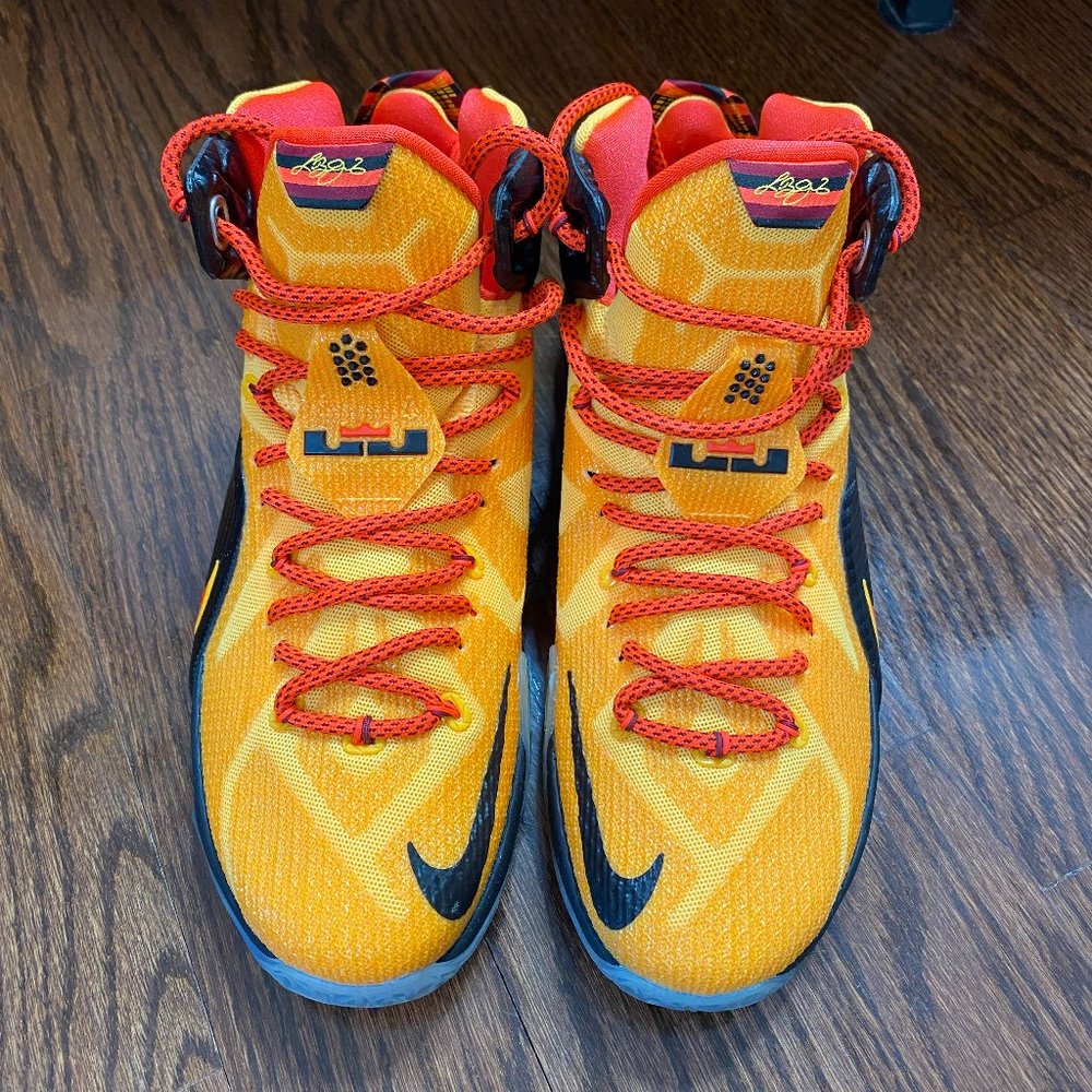 Nike LeBron 12 'CLE' Sneakers Size 9